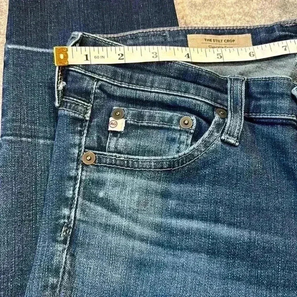 AG Jeans, The Stilt Crop Cigarette Skinny. Size 27. - Picture 9 of 12